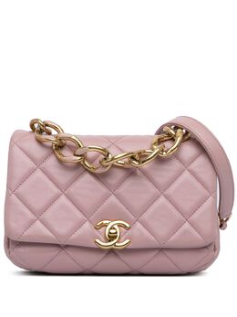 CHANEL Pre-Owned: Розовая сумка 