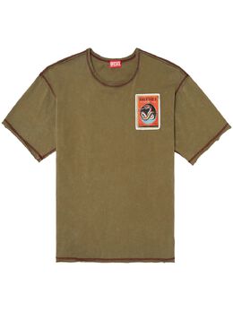 Diesel: Зелёная футболка 