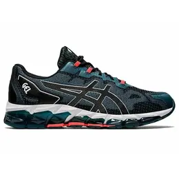 ASICS: Тёмные кроссовки 