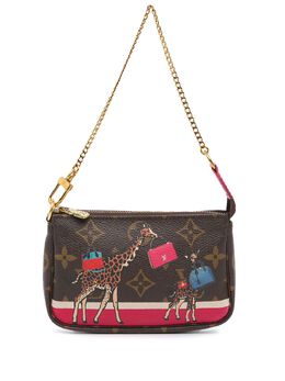 Louis Vuitton Pre-Owned: Коричневая сумка 
