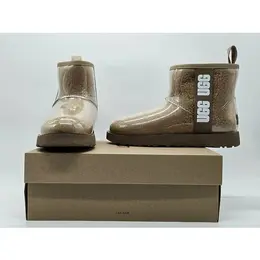 UGG: Чёрные угги  Classic Clear Mini