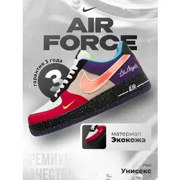 NIKE: Чёрные кроссовки  Air Force 1 Low