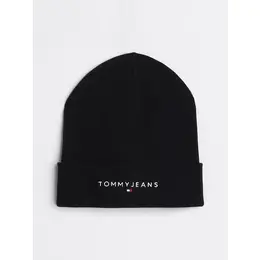 Tommy Jeans: Чёрная шапка 