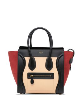 Céline Pre-Owned: Коричневая сумка-шоппер 