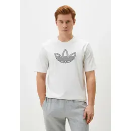 adidas Originals: Белая футболка 