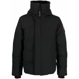 CANADA GOOSE: Чёрный пуховик  MacMillan