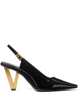 Versace: Чёрные туфли 