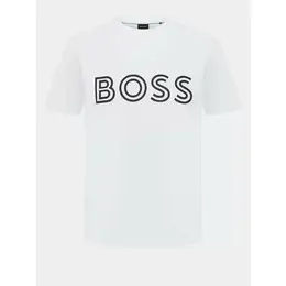 BOSS: Белая футболка 