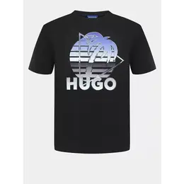 HUGO: Чёрная футболка 