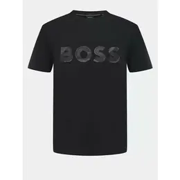 BOSS: Чёрная футболка 