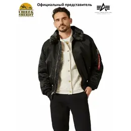 ALPHA INDUSTRIES: Чёрная куртка 