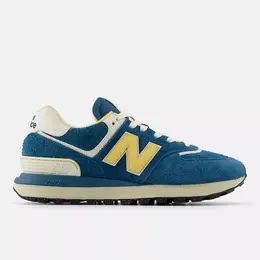 New Balance: Тёмные кроссовки  574