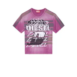 DIESEL: Тёмная футболка 