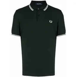 FRED PERRY: Зелёное поло 