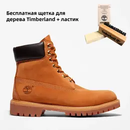 Timberland: Жёлтые сапоги 