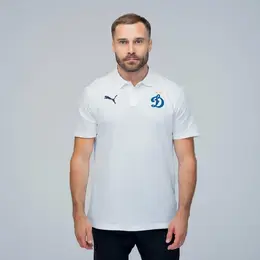 PUMA: Белое поло 