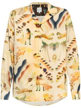 Paul Smith: Рубашка с принтом 