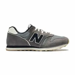 New Balance: Серые кроссовки  373