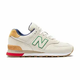 New Balance: Оранжевые кроссовки  574