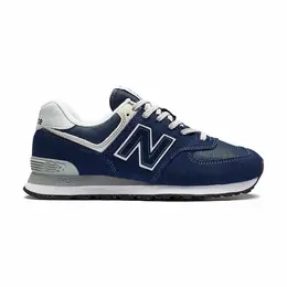 New Balance: Тёмные кроссовки  574