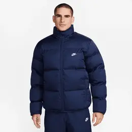 NIKE: Тёмный пуховик  Sportswear Club