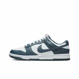 NIKE: Синие кроссовки  Dunk Low Retro