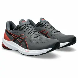 ASICS: Серые кроссовки 