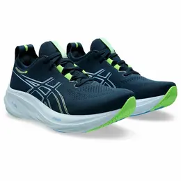 ASICS: Синие кроссовки 