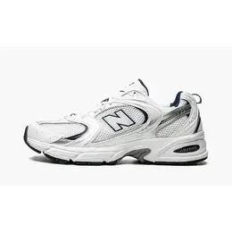 New Balance: Серебристые кроссовки  530