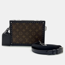 Louis Vuitton: Чёрный клатч 