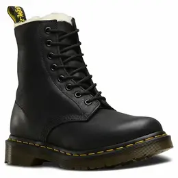 Dr. Martens: Чёрные ботинки 