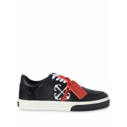 Off-White: Чёрные кроссовки  Vulcanized