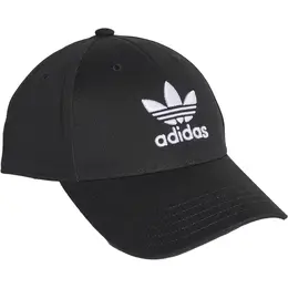 adidas: Чёрная кепка  Trefoil