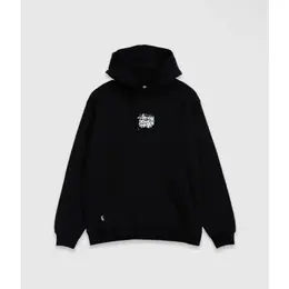 Stussy: Чёрная толстовка 