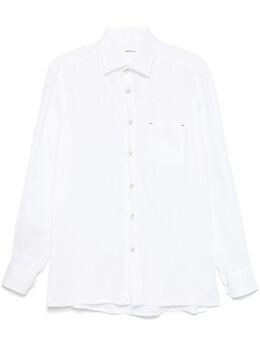 Kiton: Льняная рубашка 