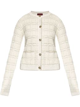 Gucci: Жаккардовый кардиган 