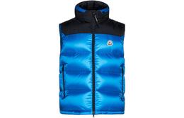 Moncler: Синий жилет 