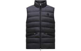 Moncler: Чёрный пуховик 