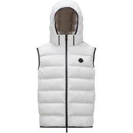 Moncler: Светлый жилет 