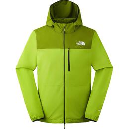 The North Face: Зелёная куртка 