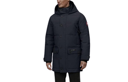 Canada Goose: Тёмный пуховик  Emory