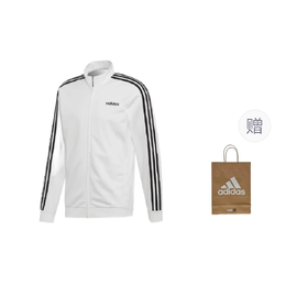 Adidas: Белая куртка 