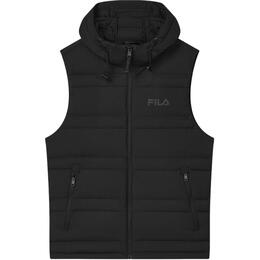 Fila: Чёрный жилет 