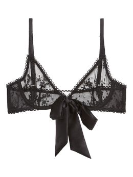 Fleur Du Mal: Чёрный бюстгальтер 