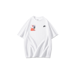 Nike: Белая футболка 