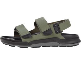 Birkenstock: Сандалии цвета хаки 