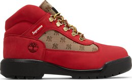 Timberland: Красные ботинки 