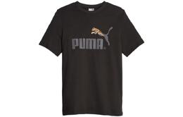 PUMA: Чёрная футболка 