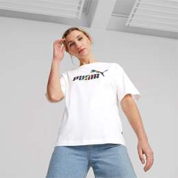 PUMA: Белая футболка  Essentials