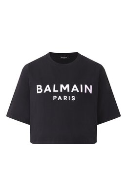 Balmain: Хлопковая футболка 